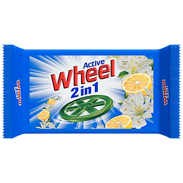 Buy Wheel Blue Detergent Bar 130Gm Online at the Best Price of Rs 6