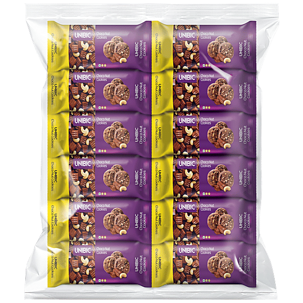 Buy UNIBIC Choco Nut Cookies Online at Best Price of Rs null bigbasket