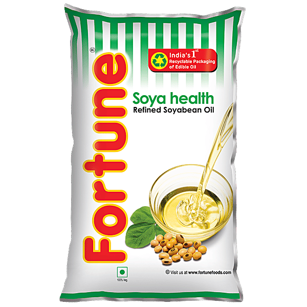 Buy Fortune Soya Health Refined Soyabean Oil Online at Best Price of Rs