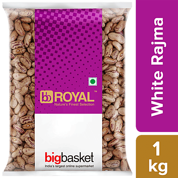 Buy Bb Royal Rajma Whitechitra 1 Kg Pouch Online At Best Price of Rs ...