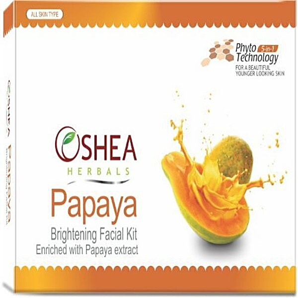 Buy Oshea Herbal Cosmetics Papaya Facial Kit 209 Gm Online at the Best