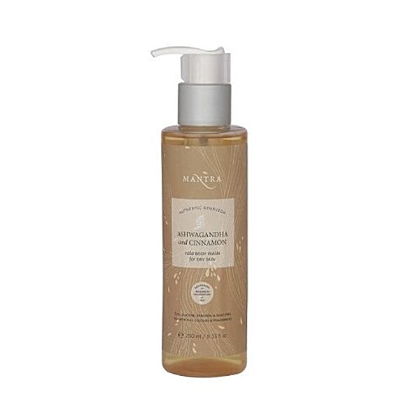 Buy Mantra Ayurveda Body Wash Ashwagandha & Cinnamon Vata Online at