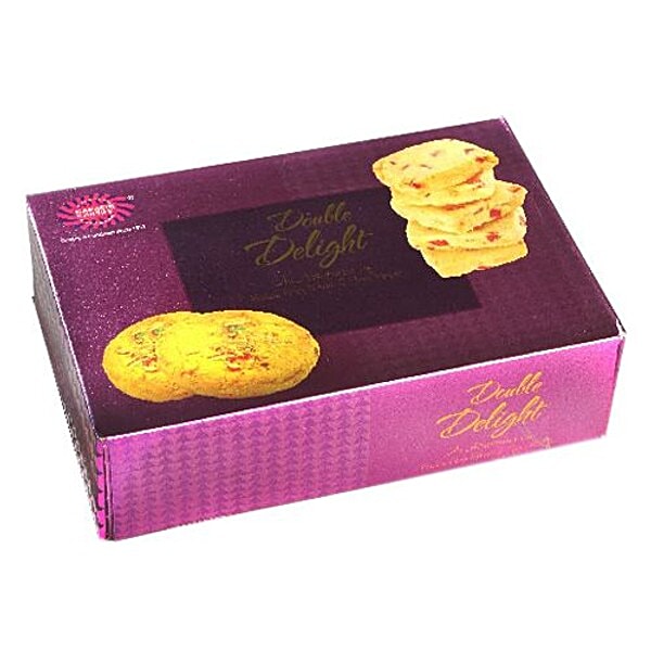 Buy Karachi Bakery Lajpat Nagar Biscuits Double Delight Pink Badam