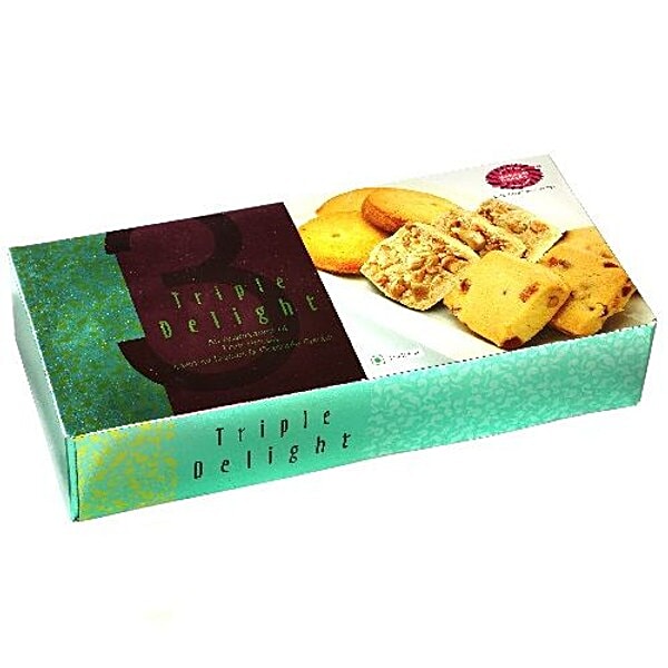 Buy Karachi Bakery Lajpat Nagar Biscuits Triple Delight Blue Online