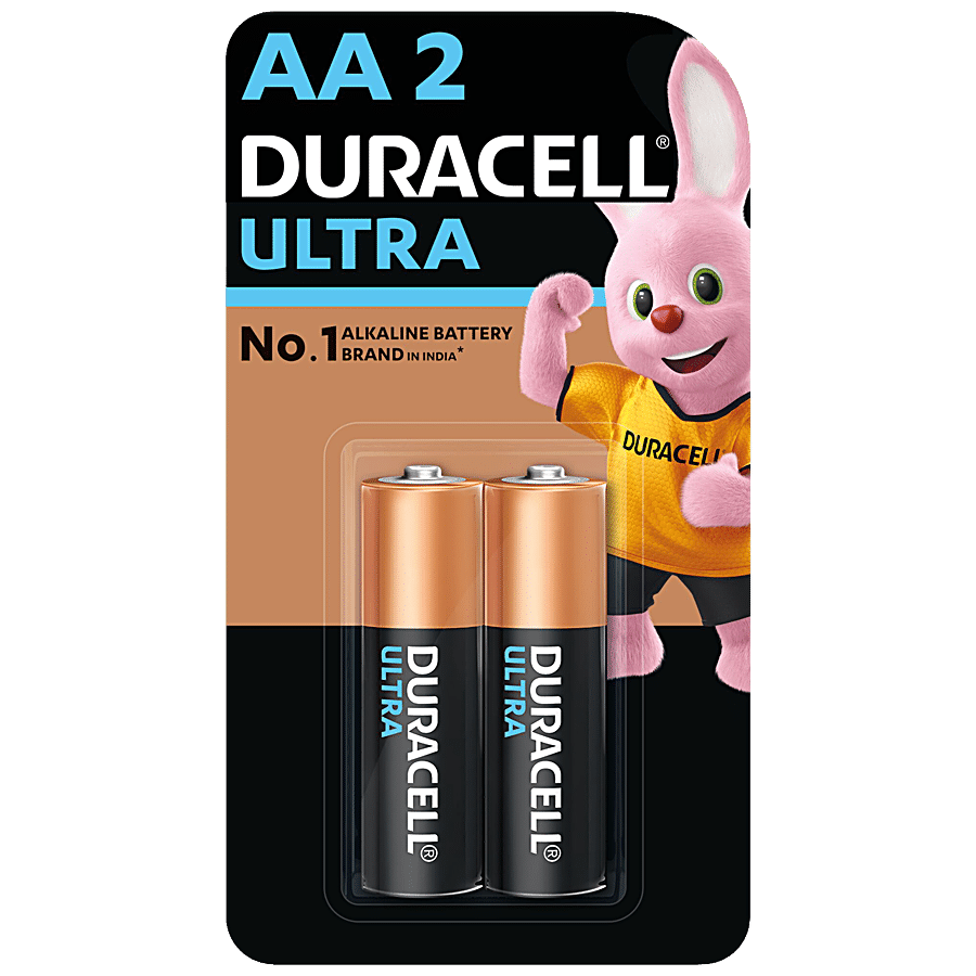 Duracell Ultra Alkaline AA Batteries, 2 pcs
