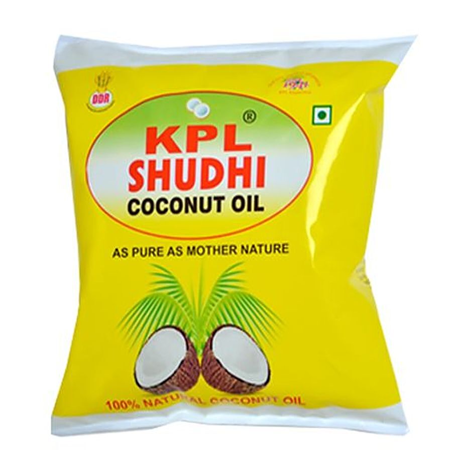 Kpl Shudhi - Coconut Oil, 500 ml Pouch 