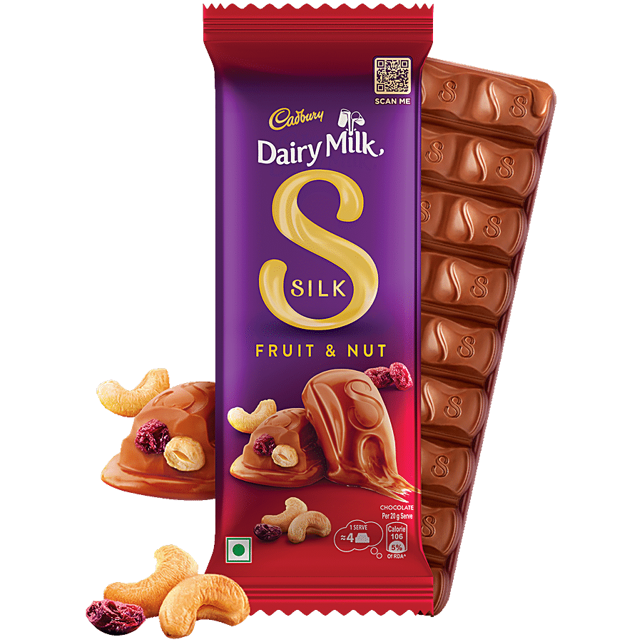 Buy Cadbury Dairy Milk Silk Fruit Nut Chocolate Bar 137 Gm Online At Best  Price of Rs 175.75 - bigbasket