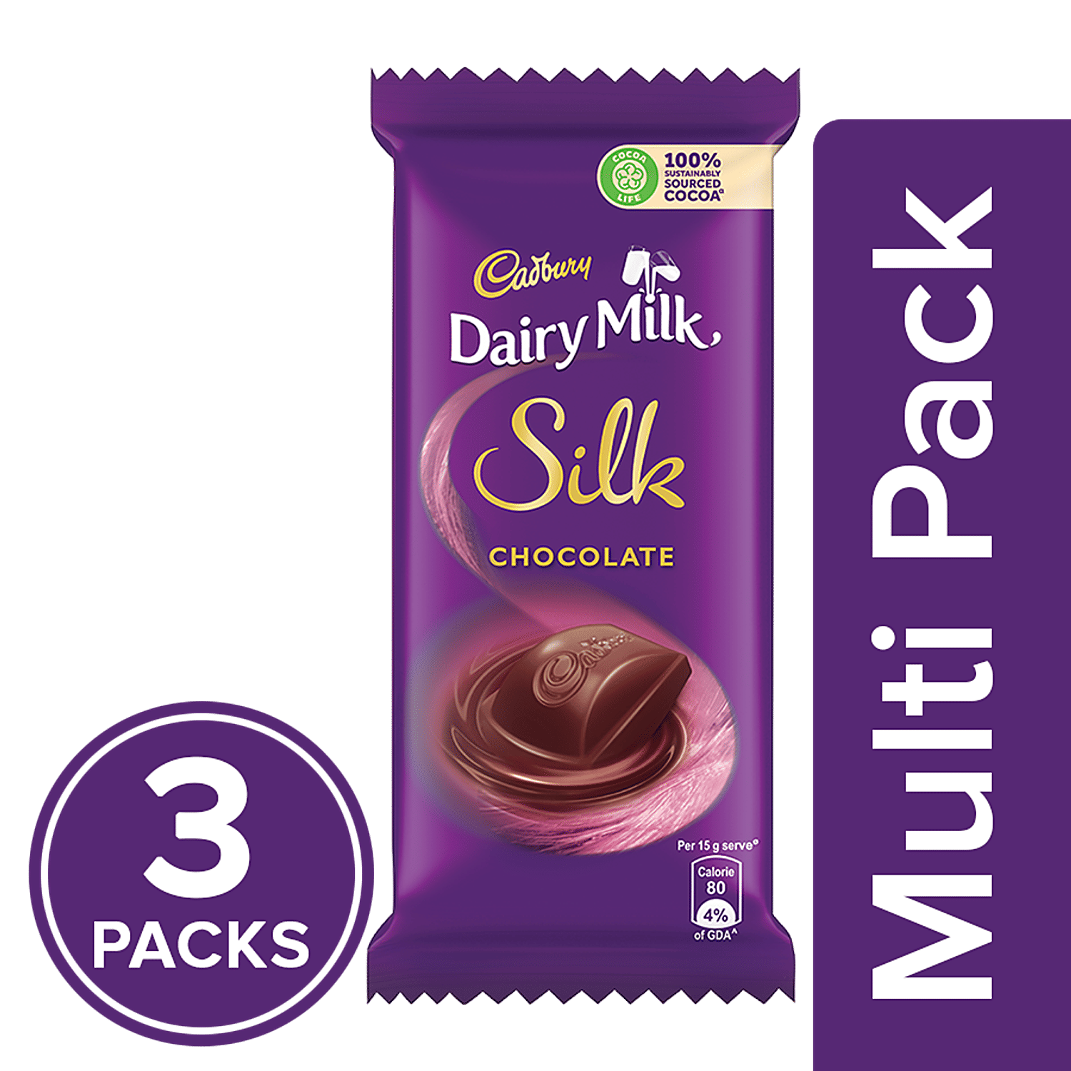 Cadbury Dairy Milk Silk Valentines Chocolate Bar Gift Pack, 60 g