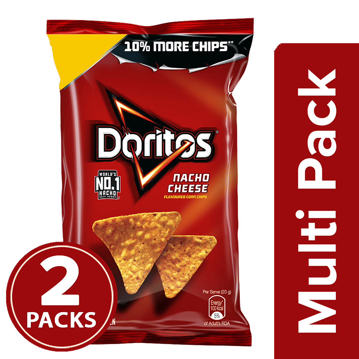 Doritos Bag Of Nacho Cheese Flavored Tortilla Chips 64/Case