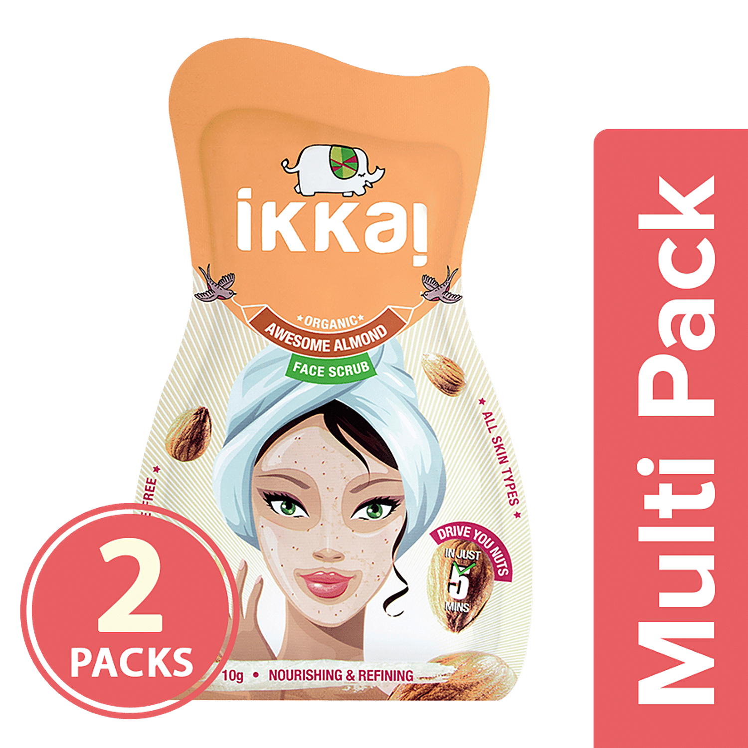 ikkai face scrub