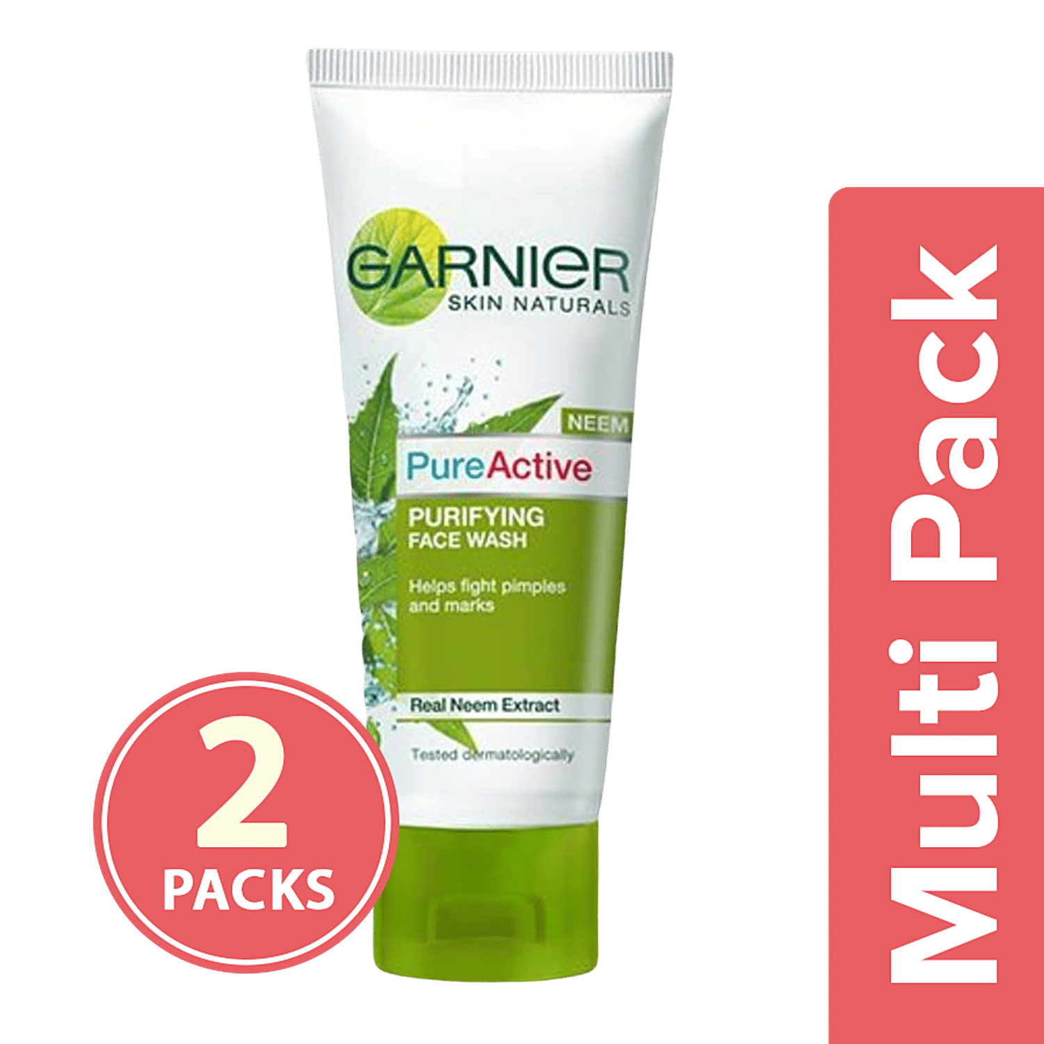 garnier pure active face wash