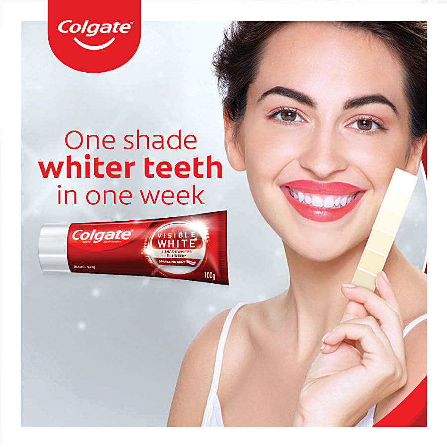 Buy Colgate Toothpaste - Visible White, Dazzling White, Sparkling Mint  Online at Best Price of Rs 580 - bigbasket