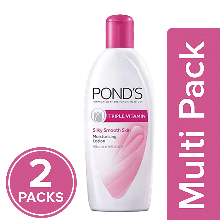 pijn doen Welke het dossier Buy Ponds Body Lotion - Moisturizing, Triple Vitamin Online at Best Price  of Rs 407.55 - bigbasket