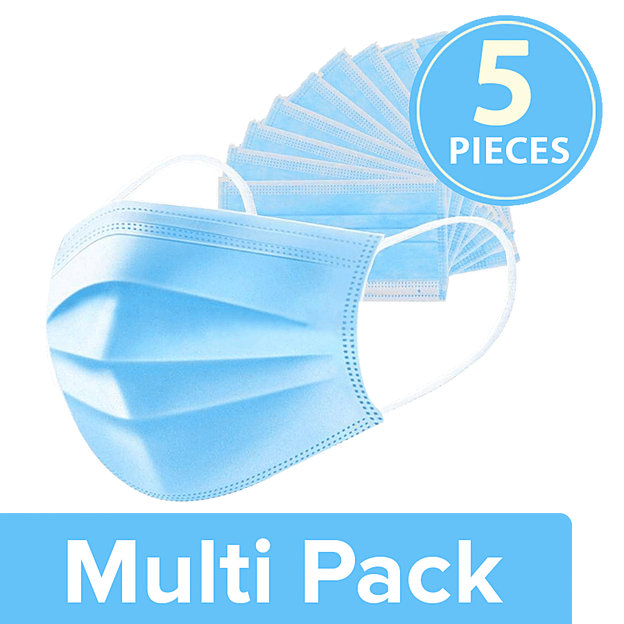 Octus Surgical Face Mask 3-Layer- Disposable, Anti-Dust & Anti-Pollution,  With Earloop, 10x10 pcs
