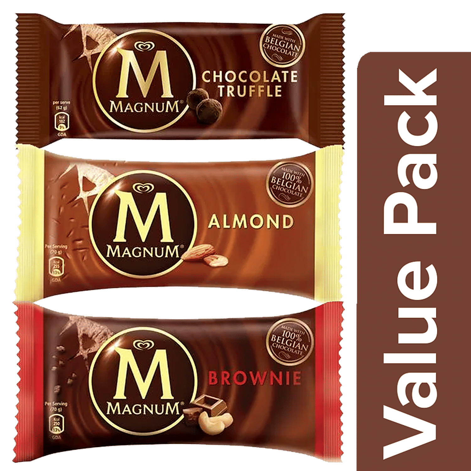 Kwality Walls Magnum Truffle Stick Ice Cream Made With Belgian