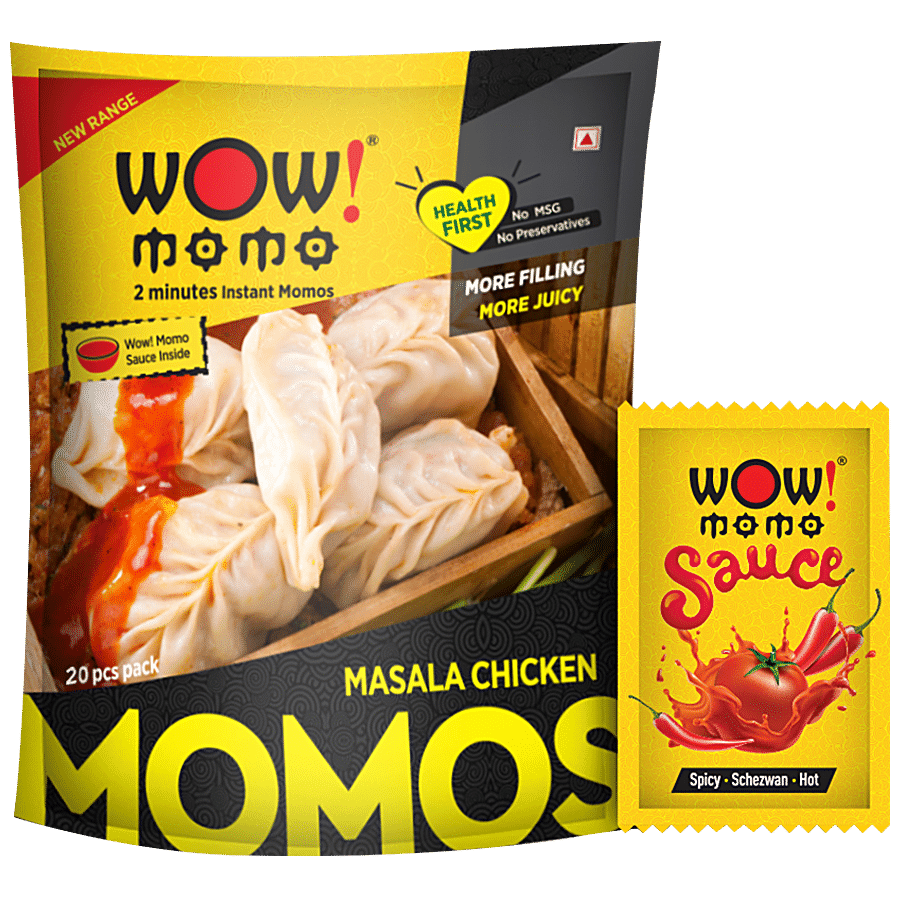 Buy Wow Momo Masala Chicken Momos Online at Best Price of Rs 285