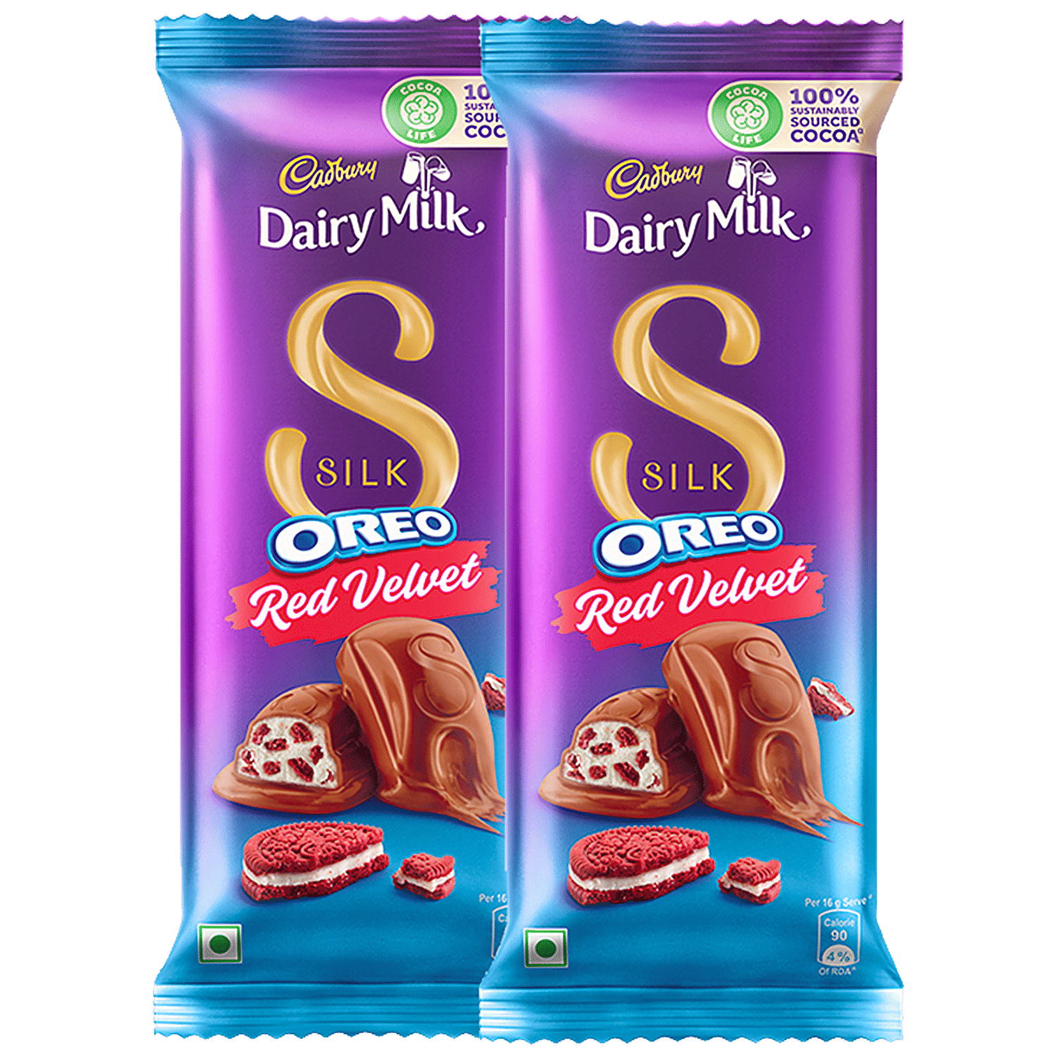Cadbury Dairy Milk Silk Oreo Red Velvet 130g Quickee, 53 OFF