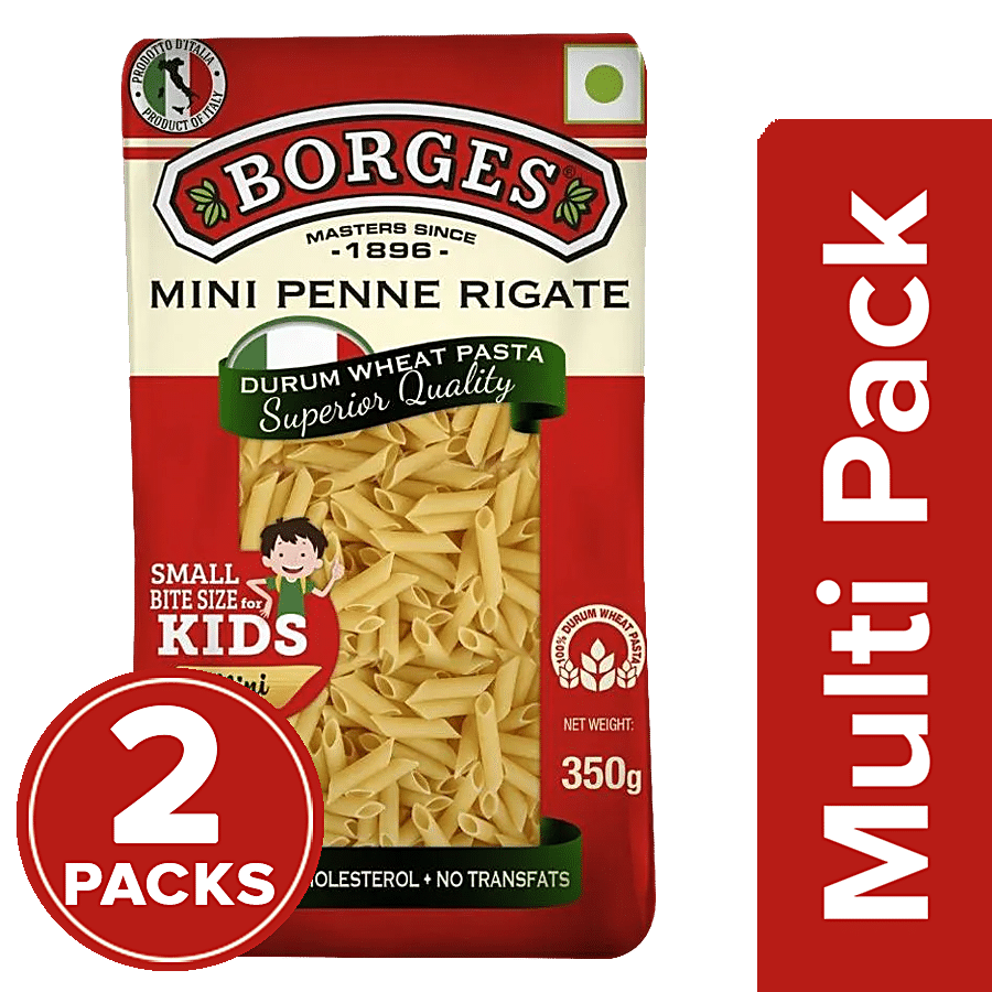 Buy Borges Mini Penne Rigate Durum Wheat Pasta Online On DMart Ready