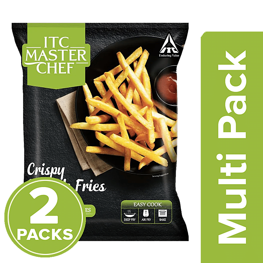 ITC Master Chef Crispy French Fries - Veg Frozen Snack, Ready To Cook 420 g