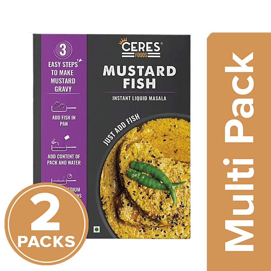 Buy Ceres Foods Mustard Fish Instant Liquid Masala - Fish Cooking Paste  Online at Best Price of Rs 440 - bigbasket
