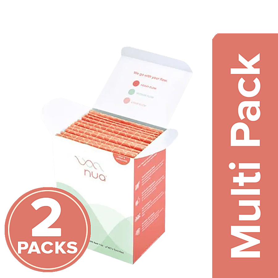 Buy Nua's Ultra-thin, rash-free & highly customisable sanitary
