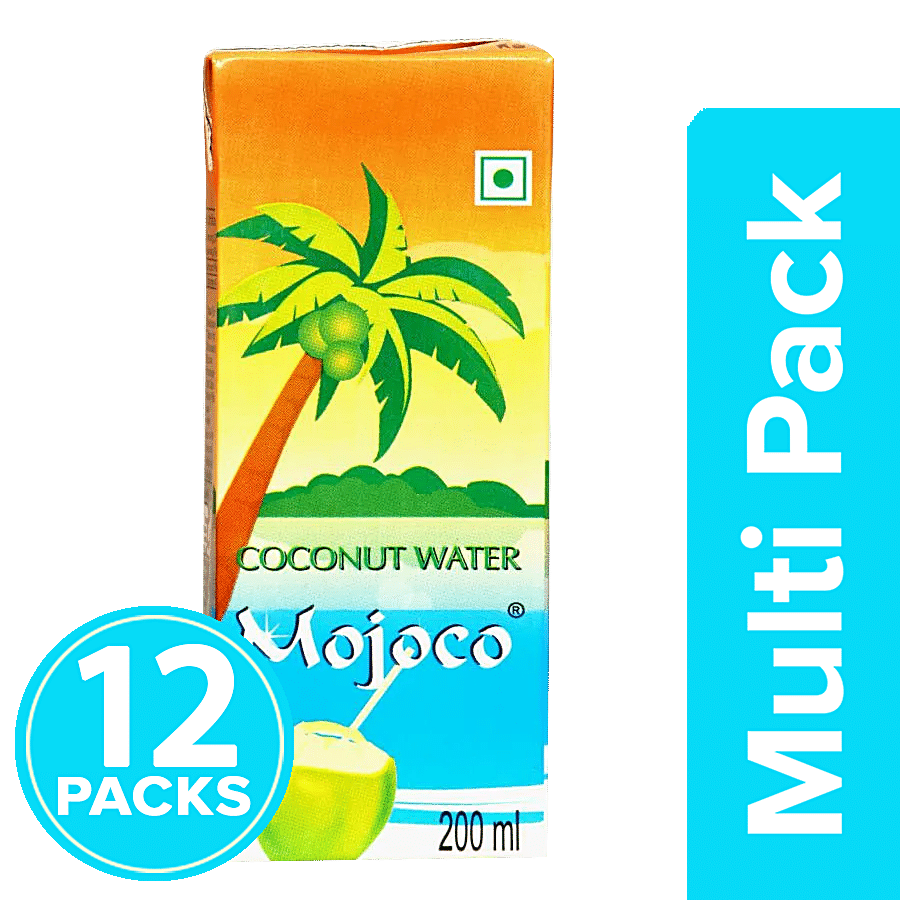 Buy MOJOCO - Tender Coconut Water (27x200ml), Pure and Raw Coconut Water