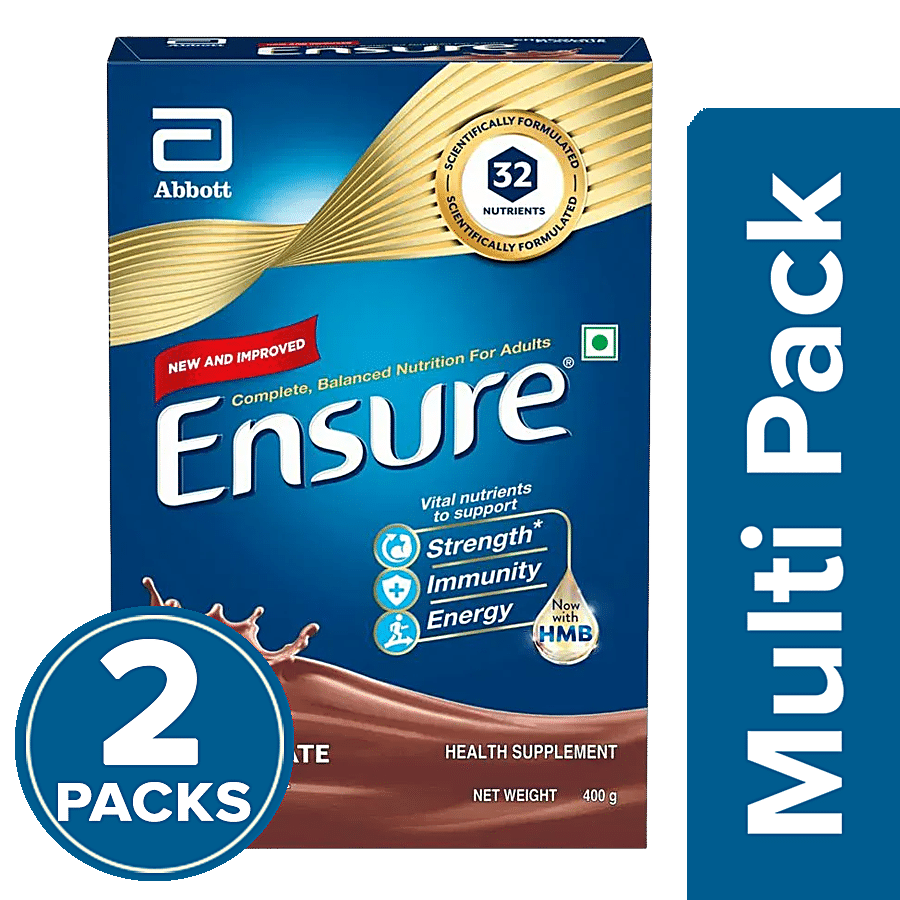 Buy Ensure Health Drink - Chocolate Flavour, Provides Complete Nutrition  For Adults Online at Best Price of Rs 1680 - bigbasket