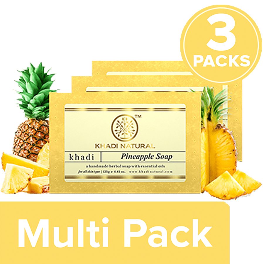 Khadi Pure Herbal Pineapple Essential Oil Pack Of 2 Pcs-15ml Each