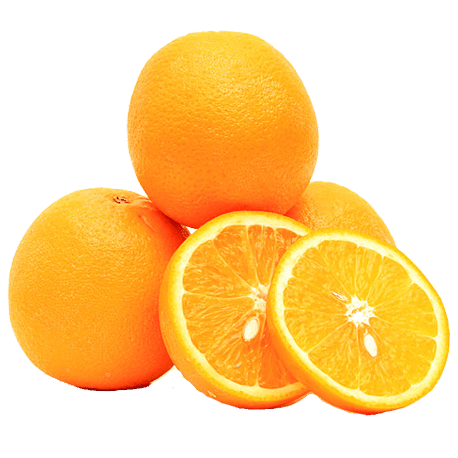 Fresho Orange - Imported (Loose), 6 pcs