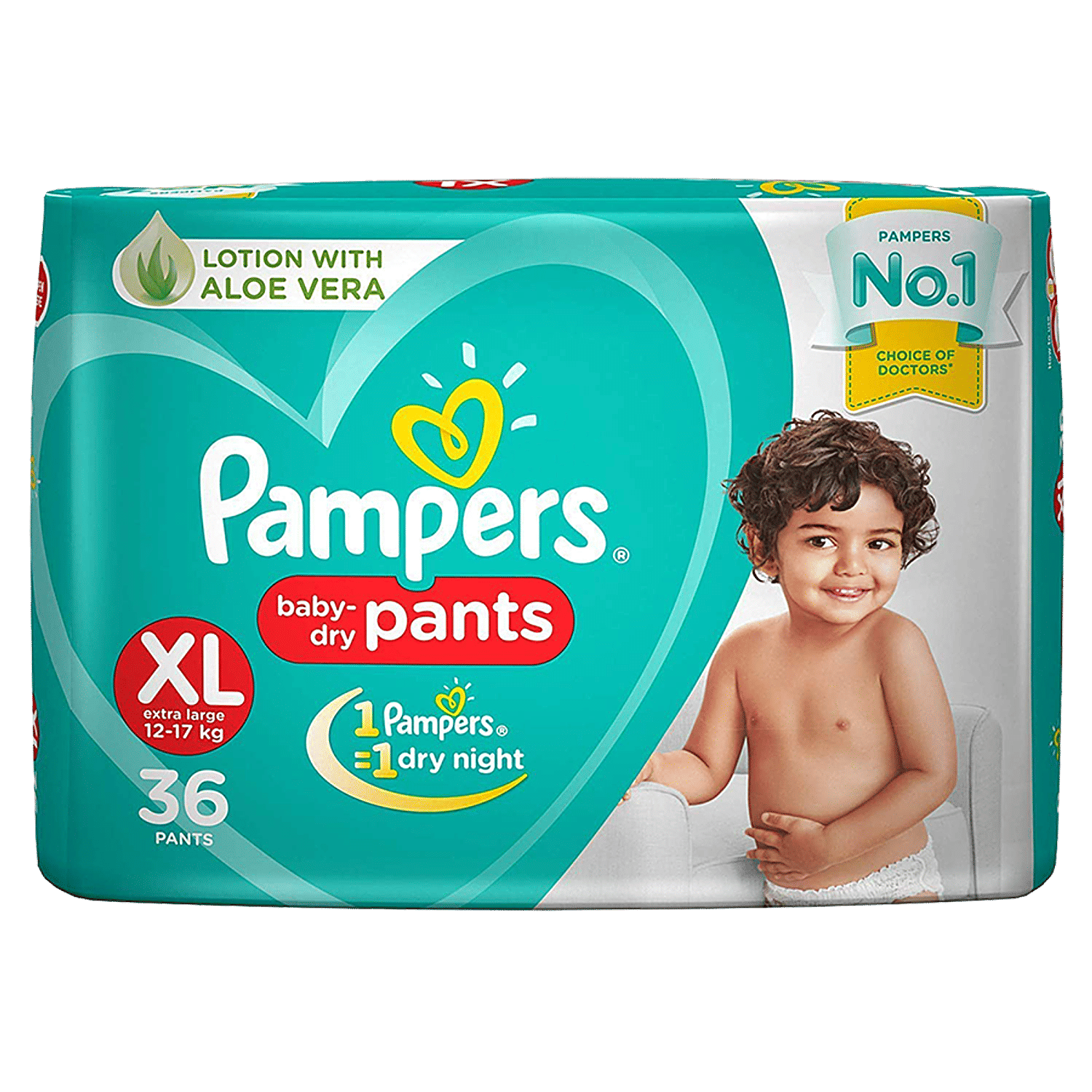 pampers extra large size diaper pants