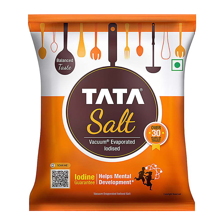 Buy Tata Salt Iodized 1 Kg Pouch Online At Best Price of Rs 25 - bigbasket