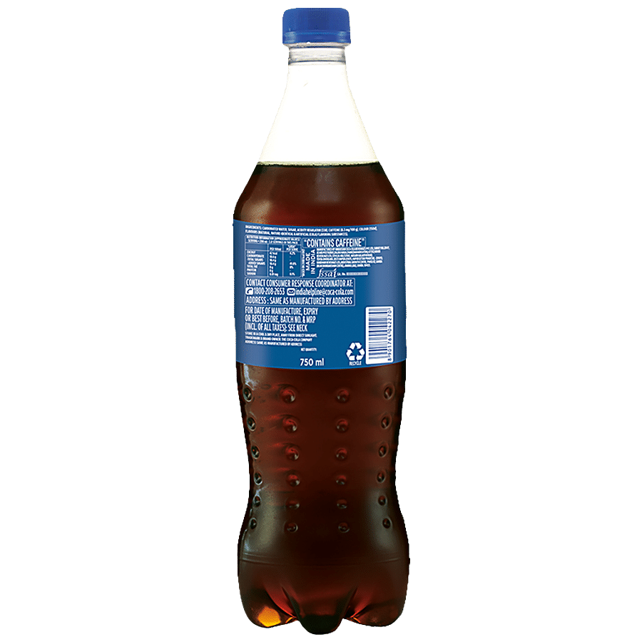 Buy Thums Up Soft Drink - Cola Flavour 750 ml Pet Bottle Friends Pack Zero Fat Online at Best Price of Rs 38