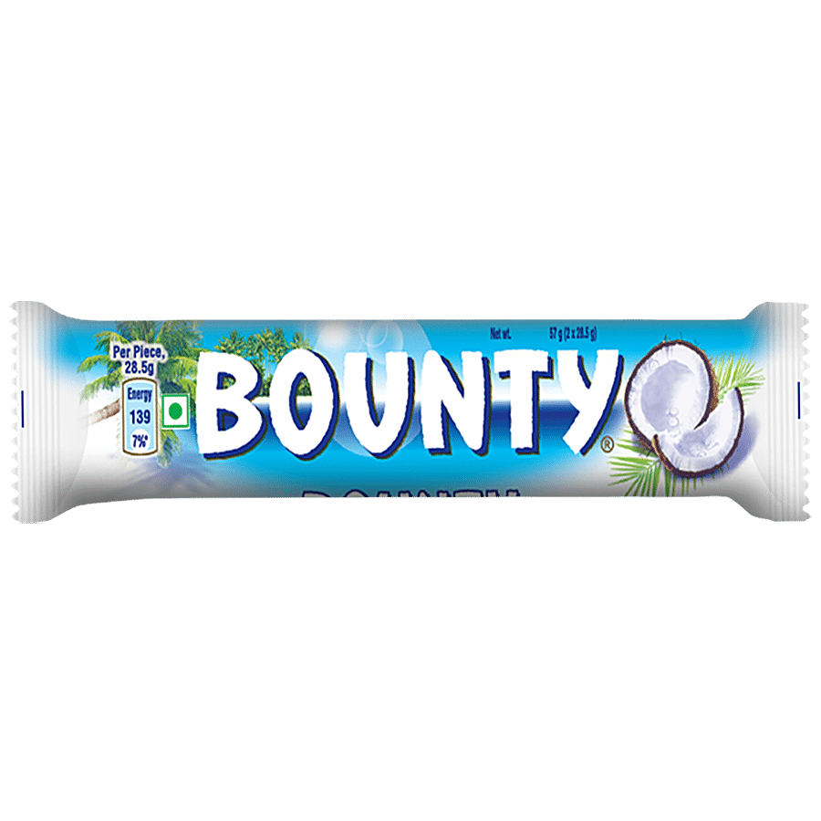 Buy Bounty Chocolate Bar 57 Gm Pouch Online At Best Price Of Rs 60 ...