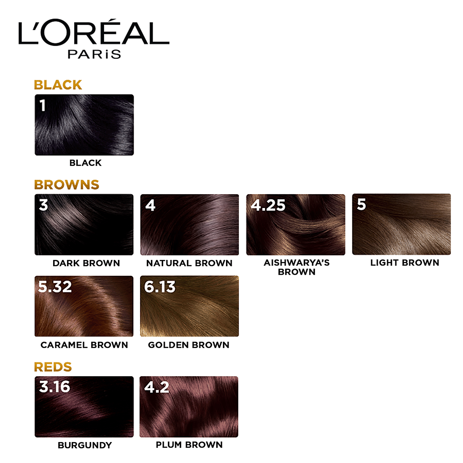 Loreal Paris Excellence Creme Hair Colour 72 Ml 100 G 3 16 Burgundy