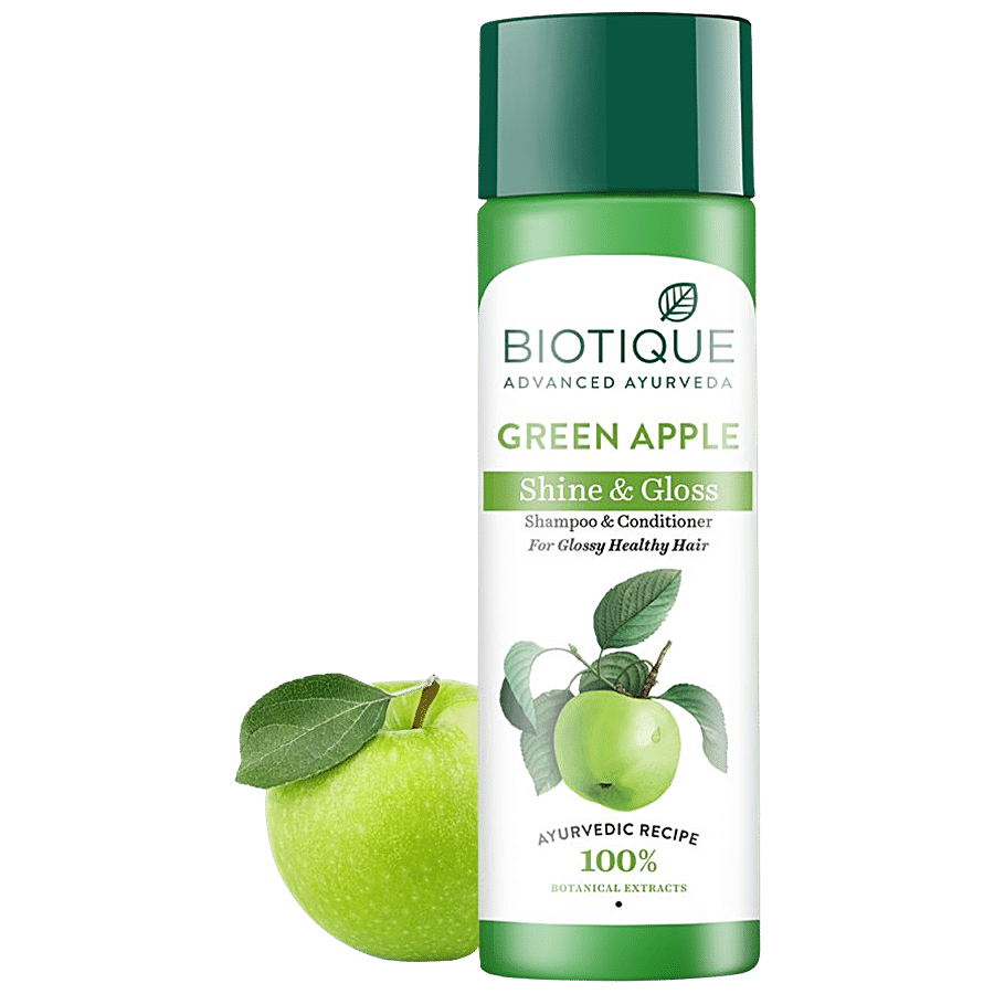 Buy BIOTIQUE Bio Green Apple - Fresh Daily Purifying Shampoo & Conditioner  190 ml Online at Best Price. of Rs  - bigbasket