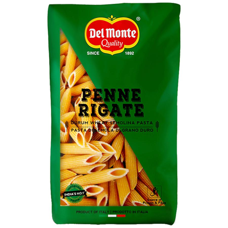 Buy Del Monte Pasta Penne Rigate 500 Gm Online At Best Price of Rs  -  bigbasket