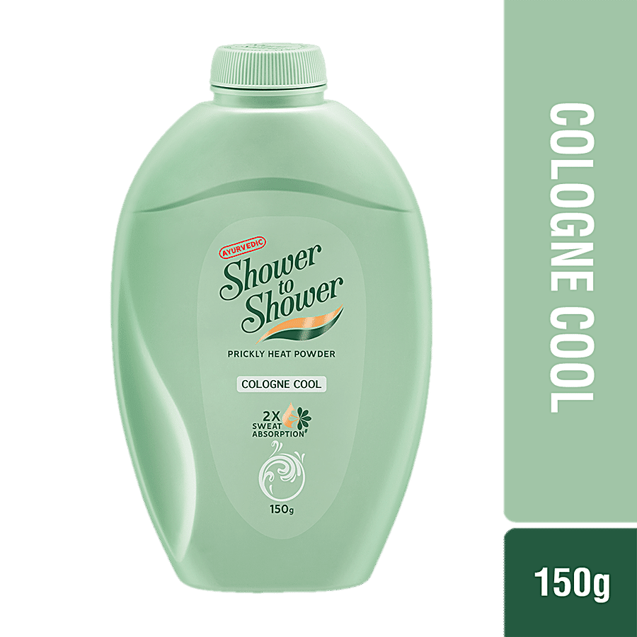 Buy Shower To Shower Prickly Heat Powder Cologne Cool 150 Gm Online at the  Best Price of Rs 121.5 - bigbasket