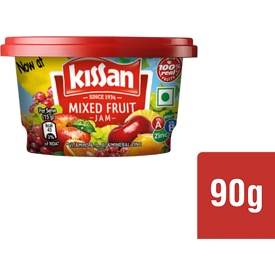 Buy Kissan Jam Mixed Fruit 100 Gm Box Online At Best Price of Rs 18.50 -  bigbasket
