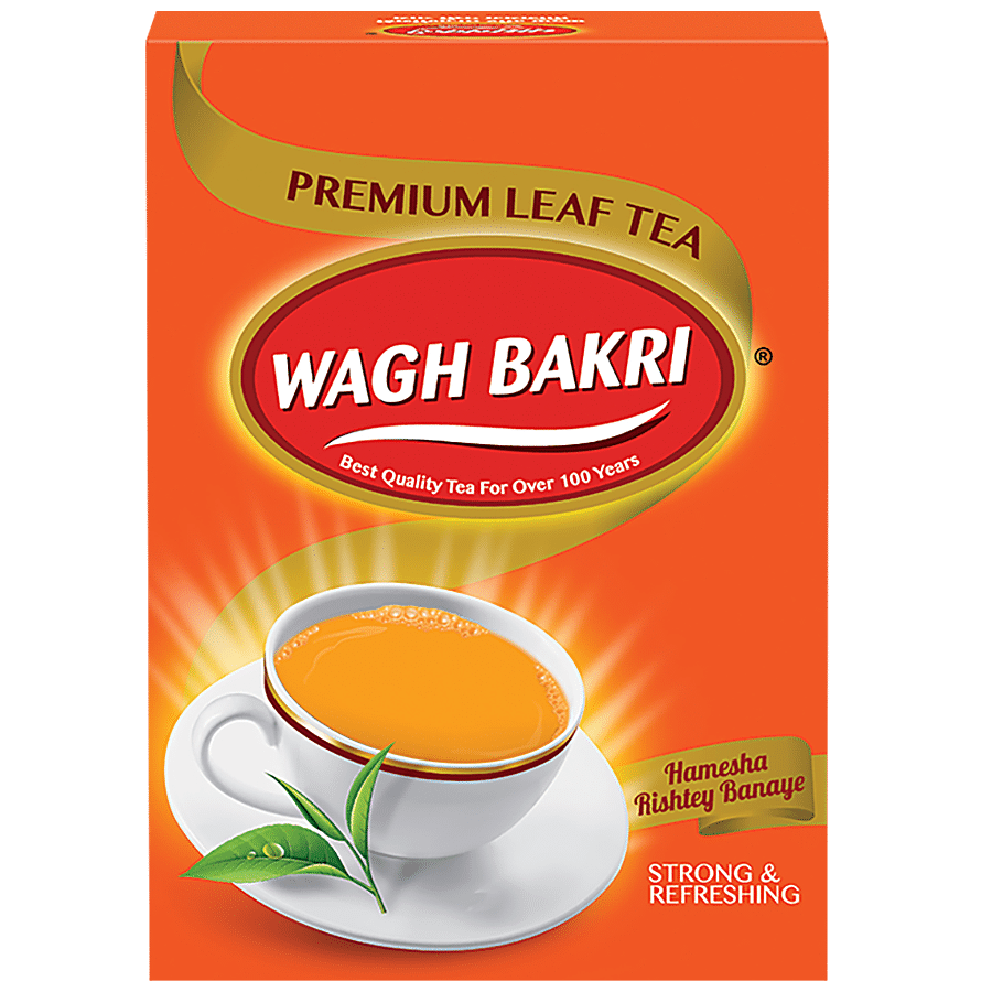 Buy Wagh Bakri Leaf Tea Premium Perfect 250 Gm Carton Online at the Best  Price of Rs 130 - bigbasket