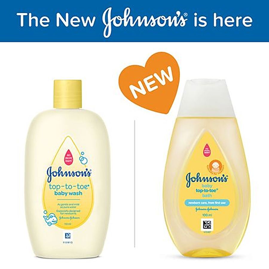 Buy Johnson's Top-To-Toe Baby Body Wash, 200 ml Online at Best Prices