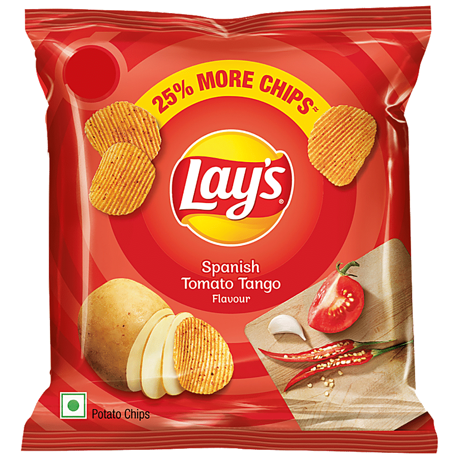 Lays Potato Chips Spanish Tomato Tango, 12 G Pouch ...