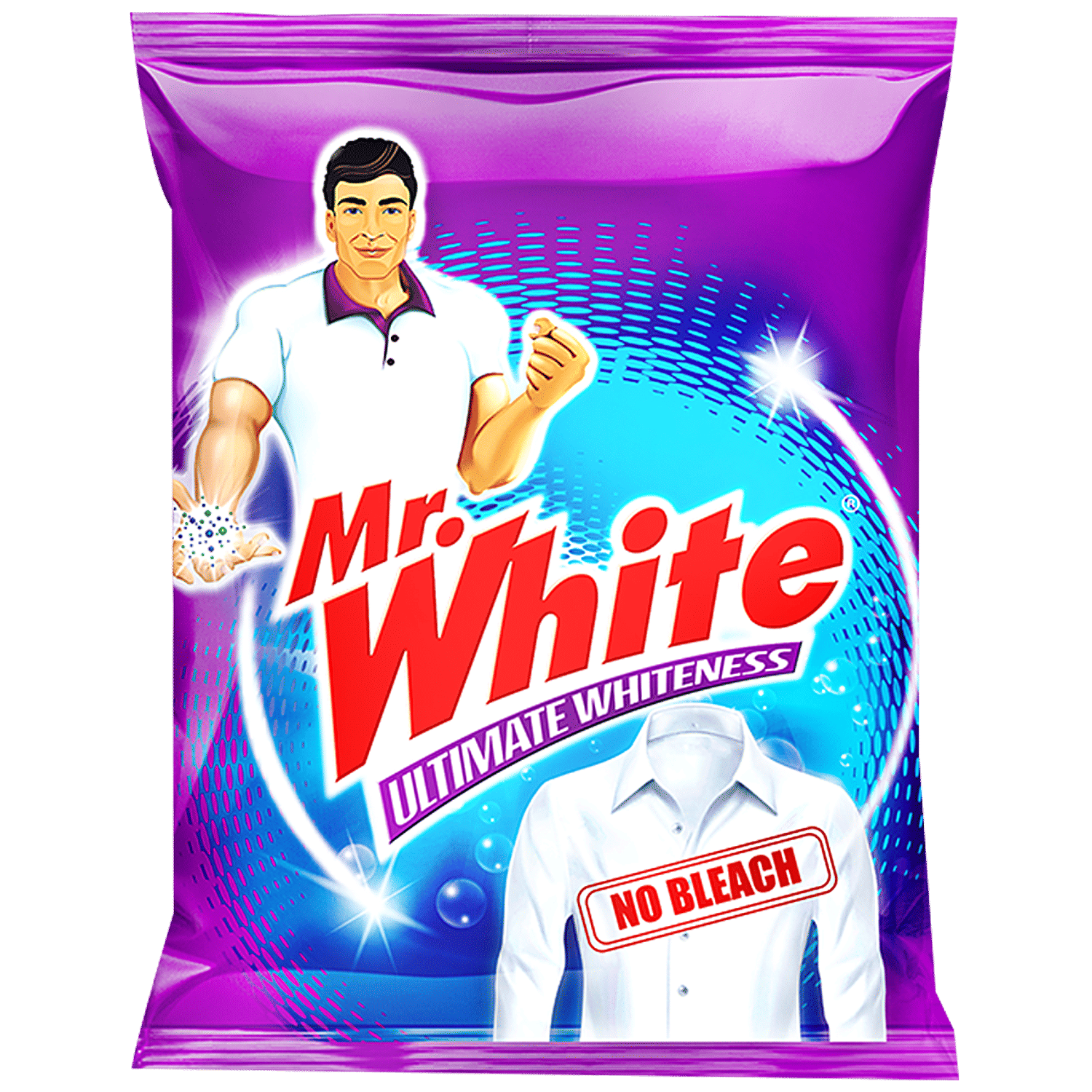 Mr White Detergent Powder 1 Kg Pouch 