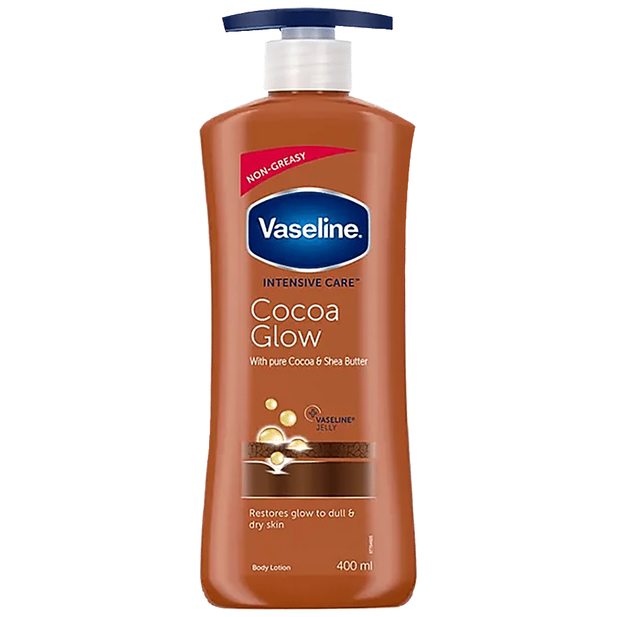 Buy Vaseline Intensive Care Cocoa Glow Body Lotion 300 Ml Bottle At Best of Rs 269 - bigbasket