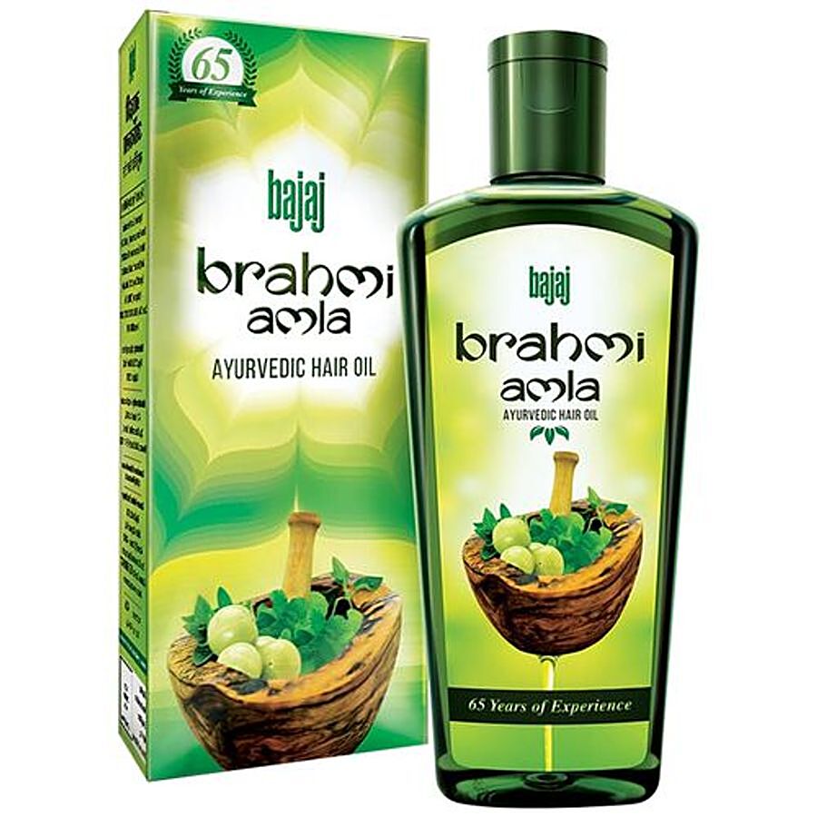 Buy Bajaj Brahmi Amla Ayurvedic Hair Oil 300 Ml Online At Best Price of Rs  132 - bigbasket