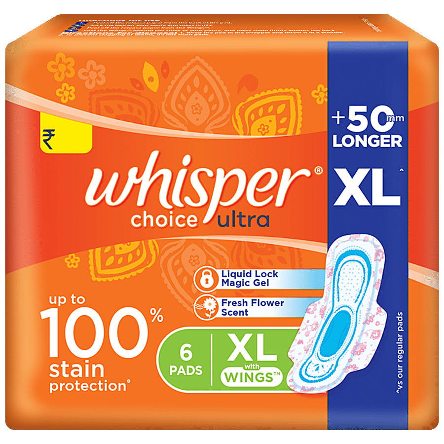 Whisper Choice Ultra Sanitary Pad at Rs 42/packet, Whisper Pads in Pune
