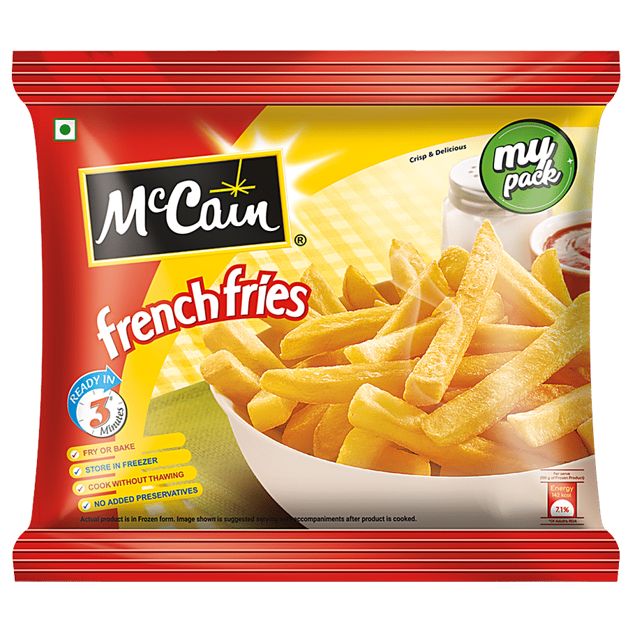 French Fries 6mm 2.5kg McCain - Party Bag –
