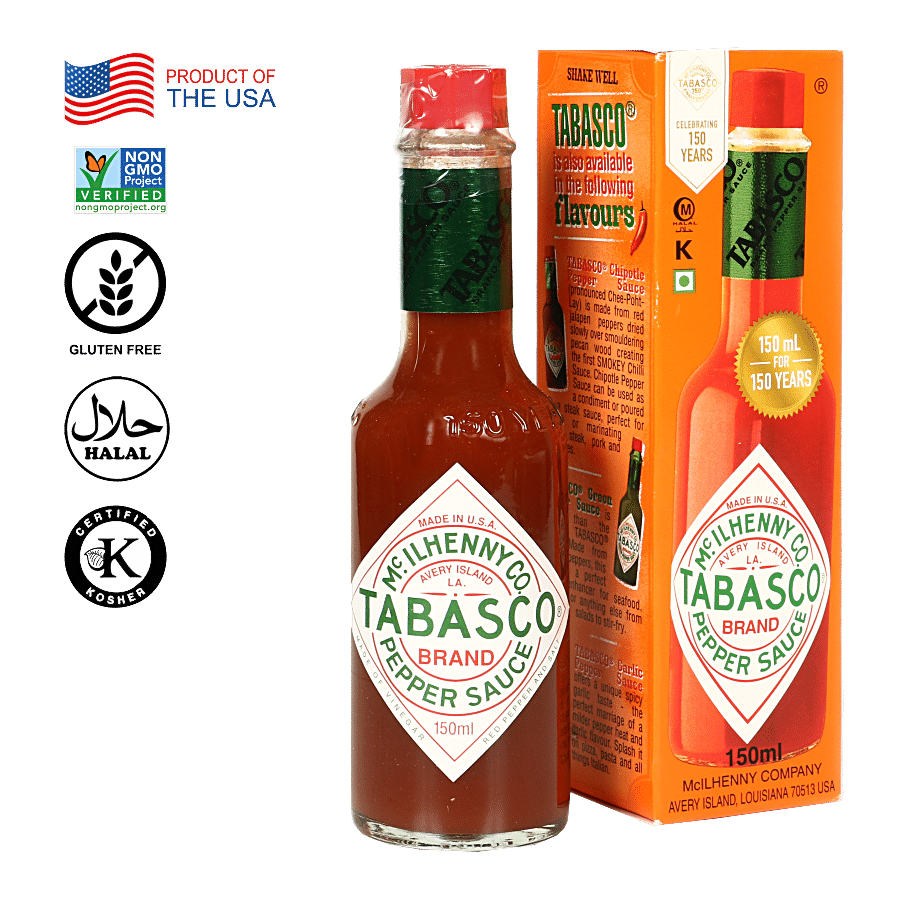 Buy Tabasco Sauce Pepper 150 Ml Bottle Online at the Best Price of Rs 749 -  bigbasket