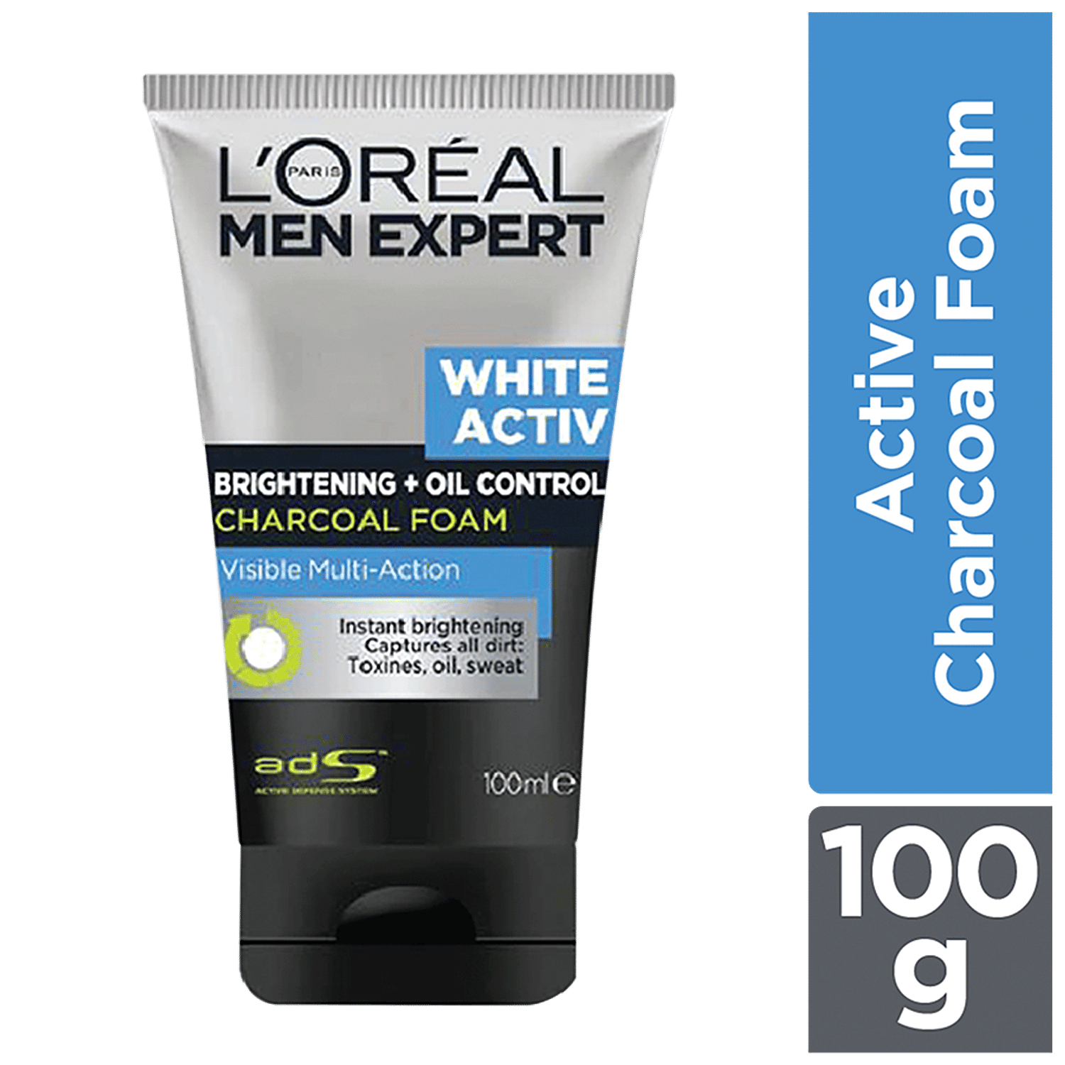 loreal men charcoal face wash