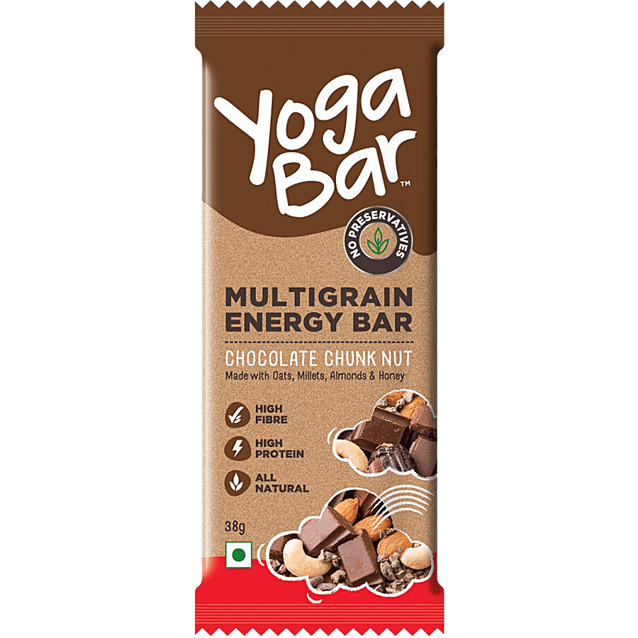 Buy Yoga Bar Energy Bars Multigrain Chocolate Chunk Nut 38 Gm Pouch Online  At Best Price of Rs 38 - bigbasket