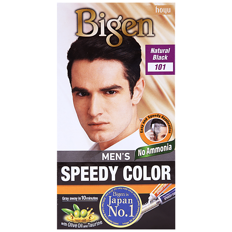 Buy Bigen Hair Color Natural Black 101 1 Pc Carton Online At Best Price of  Rs  - bigbasket